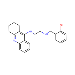 Oc1ccccc1CNCCNc1c2c(nc3ccccc13)CCCC2 ZINC000095560852