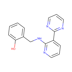 Oc1ccccc1CNc1ncccc1-c1ncccn1 ZINC000473119784