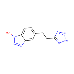 On1nnc2cc(CCc3nn[nH]n3)ccc21 ZINC000205560903