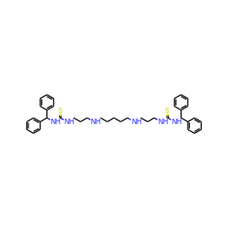 S=C(NCCCNCCCCCNCCCNC(=S)NC(c1ccccc1)c1ccccc1)NC(c1ccccc1)c1ccccc1 ZINC000199985168