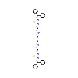 S=C(NCCCNCCCCCNCCCNC(=S)NCC(c1ccccc1)c1ccccc1)NCC(c1ccccc1)c1ccccc1 ZINC000205731319