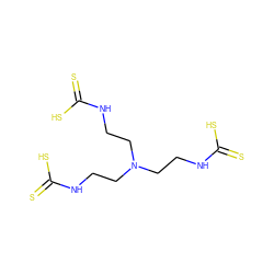 S=C(S)NCCN(CCNC(=S)S)CCNC(=S)S ZINC000084596887