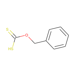 S=C(S)OCc1ccccc1 ZINC000001562479