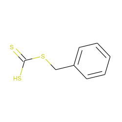 S=C(S)SCc1ccccc1 ZINC000036457040