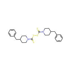 S=C(SSC(=S)N1CCC(Cc2ccccc2)CC1)N1CCC(Cc2ccccc2)CC1 ZINC000045320671