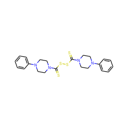 S=C(SSC(=S)N1CCN(c2ccccc2)CC1)N1CCN(c2ccccc2)CC1 ZINC000045256118