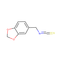 S=C=NCc1ccc2c(c1)OCO2 ZINC000002168513