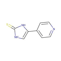 S=c1[nH]cc(-c2ccncc2)[nH]1 ZINC000029131732