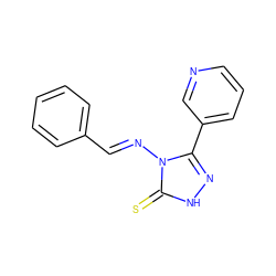 S=c1[nH]nc(-c2cccnc2)n1/N=C/c1ccccc1 ZINC000013115290