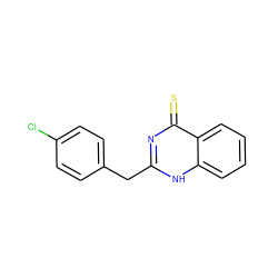 S=c1nc(Cc2ccc(Cl)cc2)[nH]c2ccccc12 ZINC000015923890