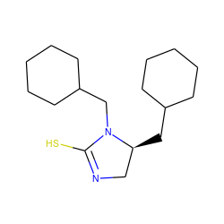 SC1=NC[C@H](CC2CCCCC2)N1CC1CCCCC1 ZINC000015952993