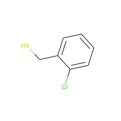 SCc1ccccc1Cl ZINC000000409159