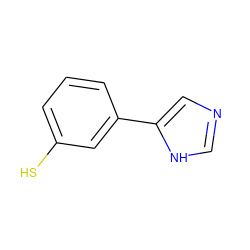 Sc1cccc(-c2cnc[nH]2)c1 ZINC000040980055