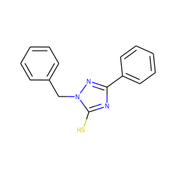 Sc1nc(-c2ccccc2)nn1Cc1ccccc1 ZINC000013536765