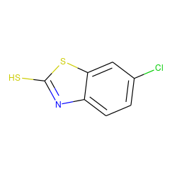 Sc1nc2ccc(Cl)cc2s1 ZINC000001602938