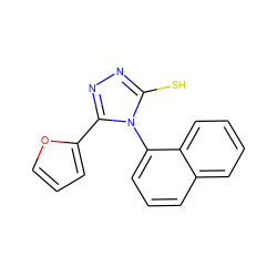 Sc1nnc(-c2ccco2)n1-c1cccc2ccccc12 ZINC000000468573