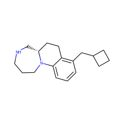 c1cc(CC2CCC2)c2c(c1)N1CCCNC[C@@H]1CC2 ZINC001772633465