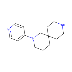 c1cc(N2CCCC3(CCNCC3)C2)ccn1 ZINC000003955764