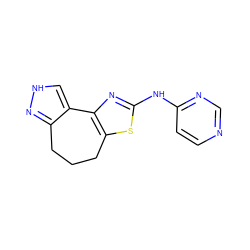 c1cc(Nc2nc3c(s2)CCCc2n[nH]cc2-3)ncn1 ZINC000072118776