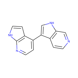 c1cc2c(-c3ccnc4[nH]ccc34)c[nH]c2cn1 ZINC000299862904