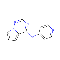 c1cc2c(Nc3ccncc3)ncnn2c1 ZINC000299836059