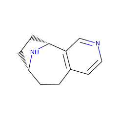 c1cc2c(cn1)[C@H]1CC[C@@H](CC2)N1 ZINC000013704304