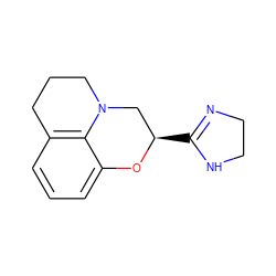 c1cc2c3c(c1)O[C@H](C1=NCCN1)CN3CCC2 ZINC000013518910