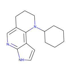 c1cc2c3c(cnc2[nH]1)CCCN3C1CCCCC1 ZINC000095583901