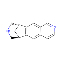 c1cc2cc3c(cc2cn1)[C@H]1CNC[C@H]3C1 ZINC000101031876