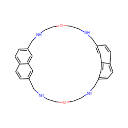 c1cc2ccc3cc2cc1CNCCOCCNCc1ccc2ccc(cc2c1)CNCCOCCNC3 ZINC000098209118