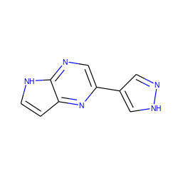 c1cc2nc(-c3cn[nH]c3)cnc2[nH]1 ZINC000224512661