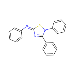 c1ccc(/N=c2\nc(-c3ccccc3)n(-c3ccccc3)s2)cc1 ZINC000100469607