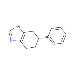 c1ccc([C@@H]2CCc3nc[nH]c3C2)cc1 ZINC000040874878