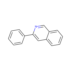 c1ccc(-c2cc3ccccc3cn2)cc1 ZINC000003120495