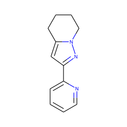 c1ccc(-c2cc3n(n2)CCCC3)nc1 ZINC000096911181