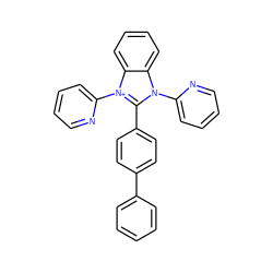 c1ccc(-c2ccc(-c3n(-c4ccccn4)c4ccccc4[n+]3-c3ccccn3)cc2)cc1 ZINC000006190411