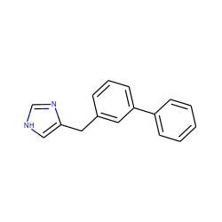 c1ccc(-c2cccc(Cc3c[nH]cn3)c2)cc1 ZINC000014979040