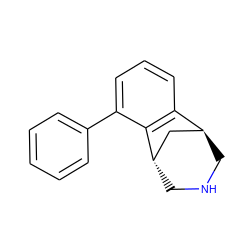 c1ccc(-c2cccc3c2[C@H]2CNC[C@H]3C2)cc1 ZINC000101033441