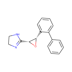 c1ccc(-c2ccccc2[C@@H]2O[C@@H]2C2=NCCN2)cc1 ZINC000013585611