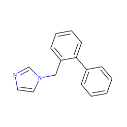 c1ccc(-c2ccccc2Cn2ccnc2)cc1 ZINC000059972233