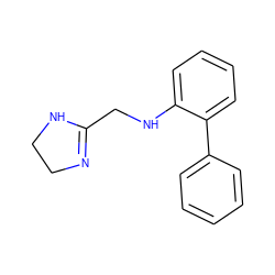 c1ccc(-c2ccccc2NCC2=NCCN2)cc1 ZINC000013437790