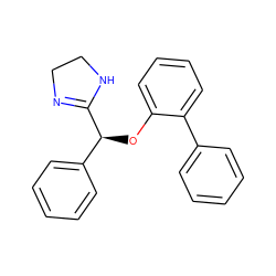 c1ccc(-c2ccccc2O[C@H](C2=NCCN2)c2ccccc2)cc1 ZINC000040957107