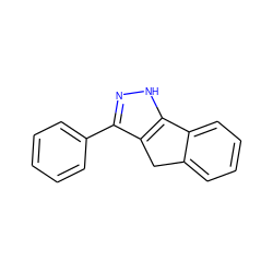 c1ccc(-c2n[nH]c3c2Cc2ccccc2-3)cc1 ZINC000036338882