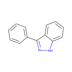 c1ccc(-c2n[nH]c3ccccc23)cc1 ZINC000006498249