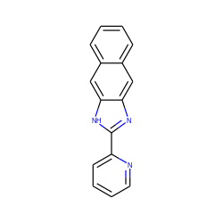 c1ccc(-c2nc3cc4ccccc4cc3[nH]2)nc1 ZINC000000801238