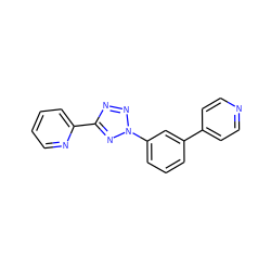 c1ccc(-c2nnn(-c3cccc(-c4ccncc4)c3)n2)nc1 ZINC000028455990