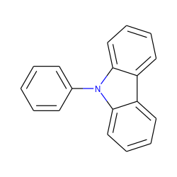 c1ccc(-n2c3ccccc3c3ccccc32)cc1 ZINC000001706223