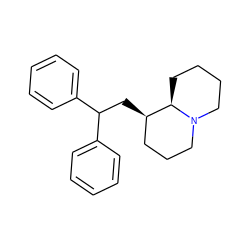 c1ccc(C(C[C@@H]2CCCN3CCCC[C@H]23)c2ccccc2)cc1 ZINC000071295600