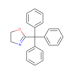 c1ccc(C(C2=NCCO2)(c2ccccc2)c2ccccc2)cc1 ZINC000029151515