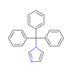 c1ccc(C(c2ccccc2)(c2ccccc2)n2ccnc2)cc1 ZINC000004352741